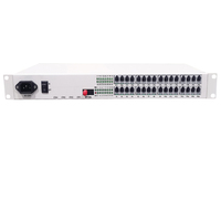 Multiplexeur optique téléphonique 32 canaux FXS/FXO RJ11, convertisseur de fibre, transmetteur-récepteur vocal, récepteur optique HONGDA SJ