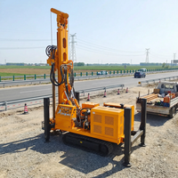 Plateforme de forage de puits d'eau 300B de Shandong, Chine, marque XINHONGSHENG, moteur 83 kW pour les marchés internationaux