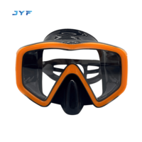 Masque de plongée sous-marine personnalisable JYF en gros, lunettes de natation en verre trempé, mini équipement de plongée