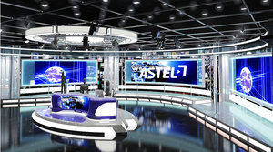 จอแสดงผล LED สำหรับใช้งานในอาคาร ติดผนังสีฟ้าอ่อน สำหรับการศึกษา รุ่น P1 P1.25 P1.53 P1.86 P2.5 SMD - Product Image 6