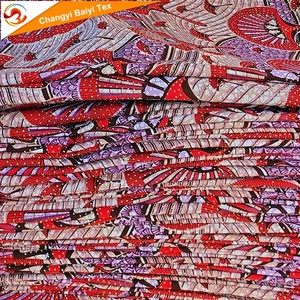 Grosir Pabrik Kain Batik Afrika 100% Katun Asli Desain Baru Laris Manis Benang Sisir Tenun untuk Anak Laki-laki dan Perempuan
