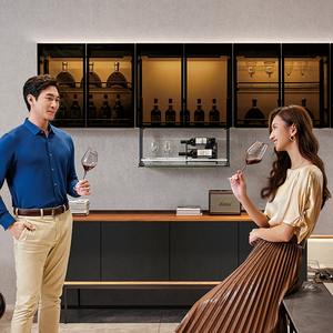 Organizadores de <span class=keywords><strong>despensa</strong></span> ROEASY, sistema de almacenamiento de elevación extraíble, armario elevador de elevación inteligente para almacenamiento de clasificación de cocina - Product Image 6