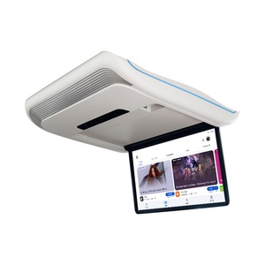Monitor Plegable de 15.6 Pulgadas de Alta Calidad con Operación Manual, Monitor para Reposacabezas de Coche, Monitor Bluetooth Android, Pantalla de Entretenimiento para Coche - Product Image 1