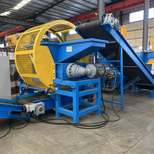 Macchina automatica per il riciclaggio dei rifiuti, macchina per la frantumazione della gomma dei vecchi pneumatici, macchine per la fresa dei pneumatici - Product Image 2