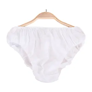 Roupa interior feminina descartável, roupa íntima descartável pp/sms para mulheres beleza/massagem/spa