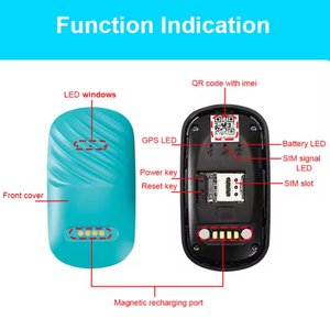 Bester Haustier-Tracker wasserdichtes GPS für Hunde mit Tracker drahtloser fernortungsgerät GPS-<span class=keywords><strong>Tracking</strong></span> Haustier-Hundehalsband - Product Image 5