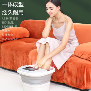 Foldable Electric <b>Foot</b> <b>Massager</b> With Constant Temperature Massage Portable Home Use PVC Material Timing Control - Product Image 1