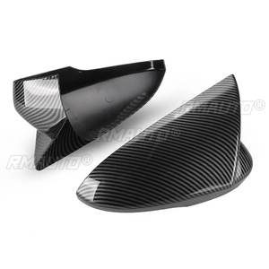 For Ford for Mondeo MK5 2014-2019 Rearview Side <b>Mirror</b> Cover Wing Cap Exterior <b>Door</b> Rear View Case Trim Carbon Fiber - Product Image 5