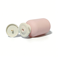 Bouteilles d'échantillons de lotion en plastique souple HDPE personnalisées de 100 ml, rondes, à presser, avec bouchon à vis et capuchon rabattable