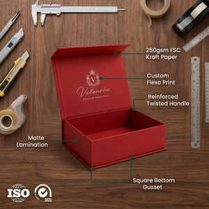 Boîtes cadeaux rigides magnétiques personnalisées recyclables <span class=keywords><strong>CRD</strong></span> avec ruban, emballage pliable pour montres, imprimées en quatre couleurs - Product Image 6