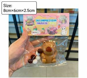 Jouet anti-stress en forme de beignet Mao Mao, musique, petit <span class=keywords><strong>livre</strong></span> rouge, rebond lent, jouet à presser, <span class=keywords><strong>griffe</strong></span> de chat, boue - Product Image 4