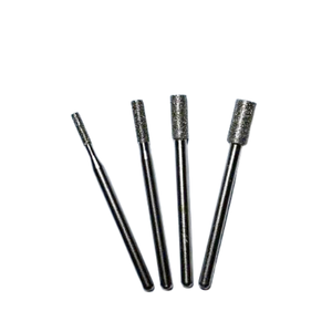 Tige de meulage à pointe diamantée montée sur mandrin de 3 mm, OEM personnalisé, haute dureté, longueur de 45 mm, pour outils de meulage et d'ébavurage de précision - Product Image 2