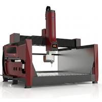 Máquina de Grabado CNC de 5 Ejes JINZUAN Usada, Motor de Alta Precisión, Granito, Potencia de 7.5kW, Grosor Máximo de Corte de 900mm