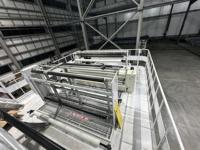Machine d'extrusion de film plastique HDPE LDPE ABCED 1600 mm à 5 couches, machine de soufflage de film agricole, machine de soufflage de film pour emballages alimentaires