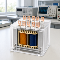 Transformateur d'instrumentation triphasé haute fréquence robuste pour équipements de découpe et de traitement