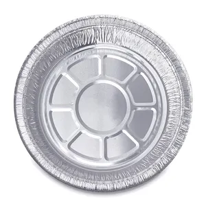 9 Inch Ronde Oven Veilig Wegwerp Aluminium Voor Bakken/Koken/Opwarmen