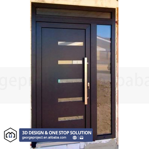 <span class=keywords><strong>Porte</strong></span> pivotante <span class=keywords><strong>d</strong></span>'<span class=keywords><strong>entrée</strong></span> personnalisée pour projet de villa canadienne, <span class=keywords><strong>porte</strong></span> pivotante en aluminium, villa de luxe, <span class=keywords><strong>porte</strong></span> en verre moderne pour maisons - Product Image 3