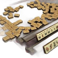 Mahjong américain à motif marbré, tuiles en acrylique Bouledogue français, portable pour la maison, style chinois créatif, fabriqué à Hangzhou