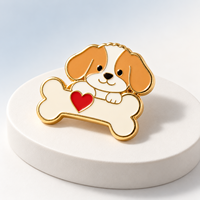 Fabricant et Grossiste de Pin's de revers en métal émaillé personnalisés pour récompenses de participants aux concours canins Puppy Love Kennel Club, pour commandes en gros et distributeurs
