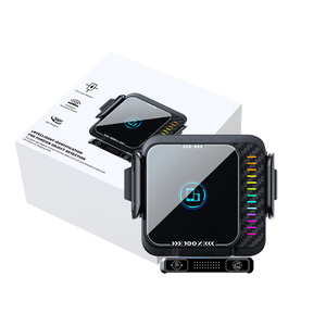 Support de téléphone pliable pour voiture, <span class=keywords><strong>chargeur</strong></span> sans fil universel, support de téléphone intelligent à <span class=keywords><strong>induction</strong></span>, <span class=keywords><strong>chargeur</strong></span> électrique rotatif - Product Image 1