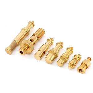 เครื่องกลึง CNC ชิ้นส่วนกลึงทองเหลือง CNC เครื่องกลึง CNC แบบกำหนดเองความแม่นยำสูง - Product Image 4