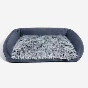 Cama para <span class=keywords><strong>Perro</strong></span> Tipo Sofá, Lavable, Acogedora y Suave, Estilo Vaquero - Product Image 2