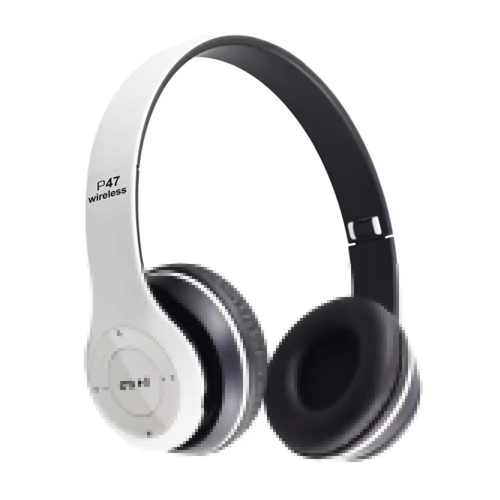 Cheapest wireless headset P47 Headphones BT 5.0 MP3 Player P47 For IOS Android Phone P47