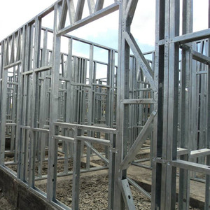 Chi Phí Thấp Đúc Sẵn Nhà Xây Dựng Biệt Thự Thép Ánh Sáng Kích Thước Nhỏ Nhà Chứa Máy Làm - Product Image 6