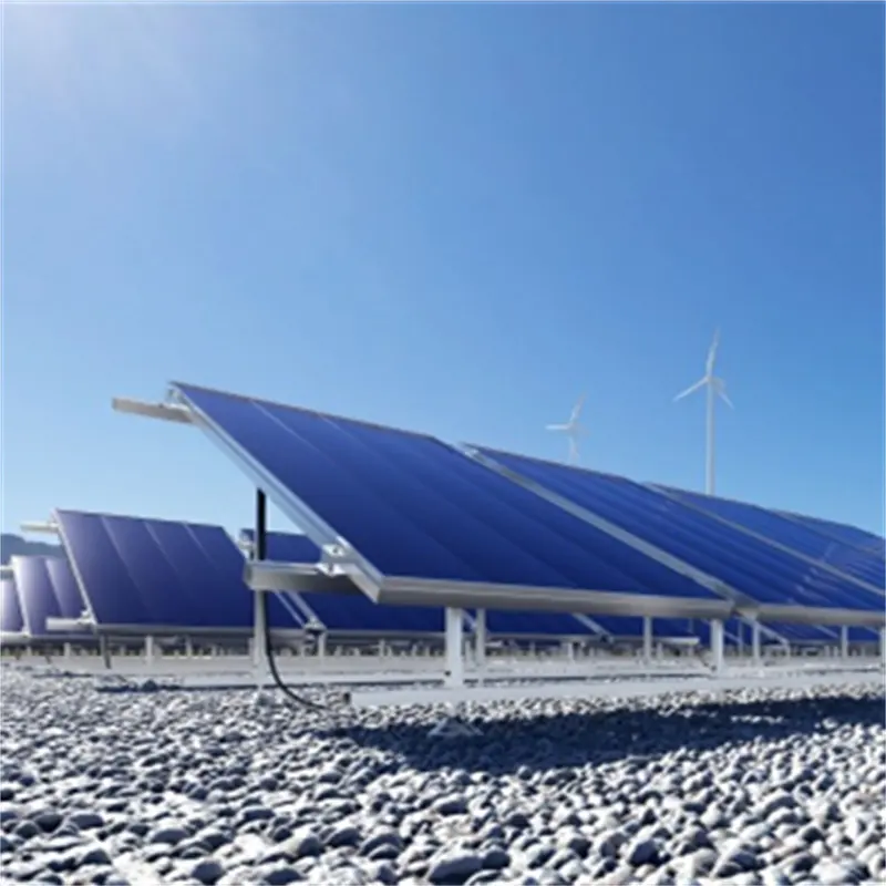 Yüksek kaliteli alüminyum yapı GÜNEŞ PANELI destek izleme zemin çatı güneş montaj fotovoltaik braketi özelleştirmek