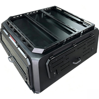 Couverture de toit pour pick-up MOLANEX BYD SHARK 6, structure en alliage d'aluminium, robuste, étanche, mécanisme de verrouillage, toit rigide