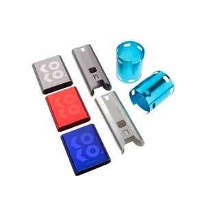 OEM ODM Customized Colorful Anodizing Aluminum Machining Parts Lighter CNC Milling Parts