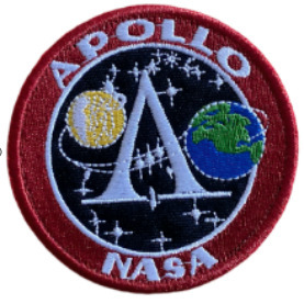 <strong>NASA</strong> logo Embroidery Patches for <strong>Clothes</strong> Hook and Loop Fastener Backing - Product Image 4
