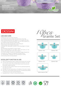 Ensemble de casseroles Spot Cookware, vente chaude sur <span class=keywords><strong>TikTok</strong></span> 2022, ensemble de cuisine ménager, ensemble de fondue, casserole antiadhésive 10 pièces DIA - Product Image 6