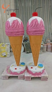 Sculture di Gelato in Resina e Fibra di Vetro Realistiche e Personalizzate per Gelaterie, Grandi Decorazioni Espositive Artistiche - Product Image 3