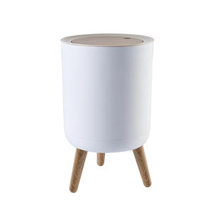 Vente en gros d'usine, petits élastiques de 10 L pour poubelles de bureau, poubelle en plastique portable - Product Image 6
