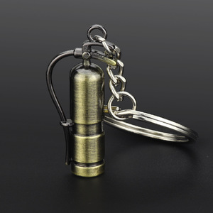RetroFashion Keychain Fire Extinguisher <strong>Fireman</strong> Pendants DIY Men Jewelry Car <strong>Key</strong> Chain Ring Holder Souvenir Gift Keychain - Product Image 3