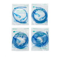OEM panjang opsional Cat5e rj45 kabel Patch CCA 26AWG cat5e rj45 kabel untuk komputer