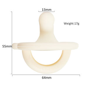 En yeni komik ayı BPA ücretsiz özelleştirilmiş doğal bebek silikon emzik saklama kabı ile - Product Image 5