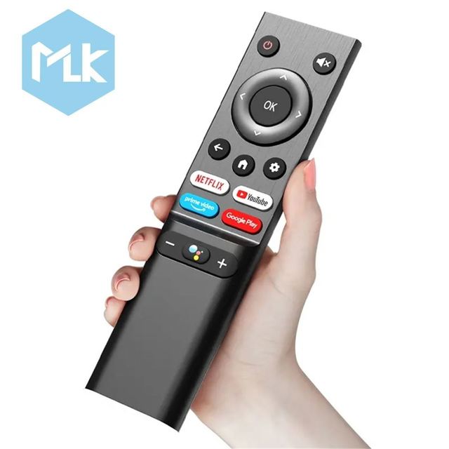 MLK Hight Quality 2.4G BT Voice Remote Control for Smart TV