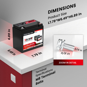 Bslbatt lifepo4 אנרגיה סולארית <span class=keywords><strong>12v</strong></span> 50ah חבילת סוללת ליתיום - Product Image 3
