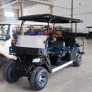 Wholesale XCEGO Electric/Gasoline Off-Road Golf Cart 60V Lithium Battery CE Certified 30Km/h sightseeing car - Product Image 2