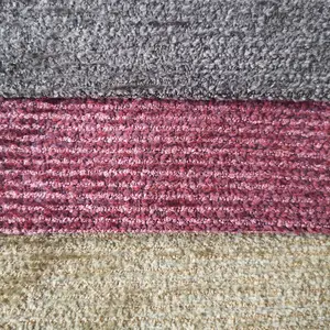 Wholesale 100 polyester thick chenille textiles sofa fabric wholesale luxury