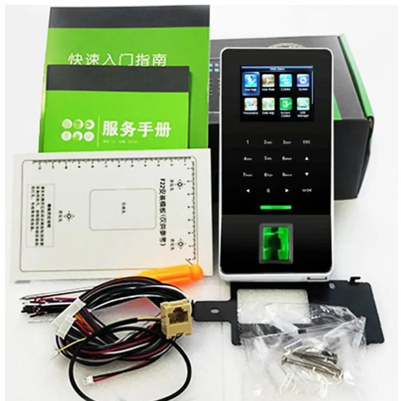 F22 Wifi Biometrische Vingerafdruk Rfid Toegangscontrole Systeem Tijdregistratie Tijdregistratie Machine Smart Deur Toegangscontrole