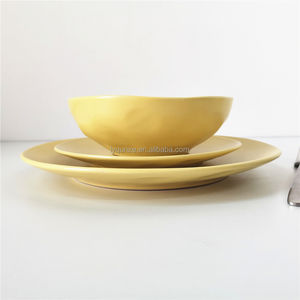 Juego de <span class=keywords><strong>vajilla</strong></span> de cerámica con esmalte, juego de <span class=keywords><strong>vajilla</strong></span> de cerámica de porcelana, <span class=keywords><strong>18</strong></span> <span class=keywords><strong>piezas</strong></span> - Product Image 4