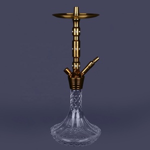 Cachimba de aluminio para fumar, accesorios de venta a bajo <span class=keywords><strong>precio</strong></span>, Color personalizado, nuevo diseño, tamaño personalizado, Cachimba de Metal disponible - Product Image 4