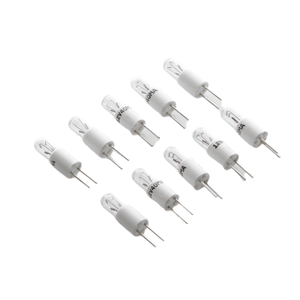 T1 3/4 Bi-Pin 5.7x16mm 12V60mA,6.5V40mA計器インジケータ電球 - Product Image 1