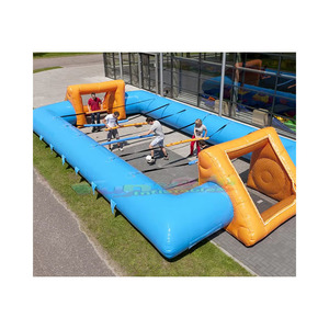 Campo de fútbol inflable para deportes al aire libre, comente de fútbol de tamaño humano, pie de bebé, humain - Product Image 1