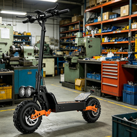 AFTFA Trottinette Électrique Pliable Tout-Terrain Intelligente à Double Moteur pour Adultes, Portative, Autonomie 80 km, Vente en Gros