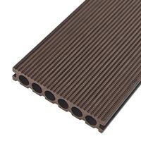 Plancher composite bois-plastique extérieur Bingjie, revêtement de sol bicolore gaufré WPC
