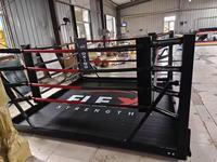 Vente flash - Ring de boxe pliable à montage rapide - Ring de boxe pliable 5x5M pour l'entraînement ou la compétition